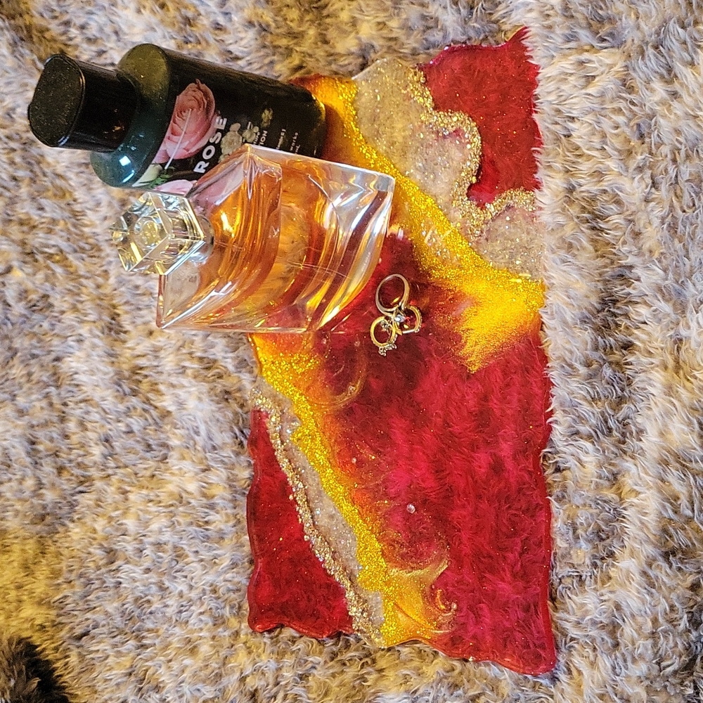 Handmade tray.